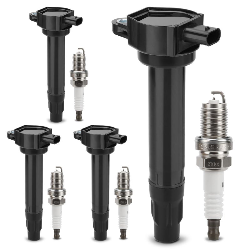 X4XZ UF557 Ignition Coil 4503 Double Iridium Spark Plug for 0717 Jeep Compass Patriot1114 Chrysler 2000710 SebringDodge 0814 Avenger0712 Caliber0919 Journey Replaces 4606824AB C1587 5C1644 - Image 2