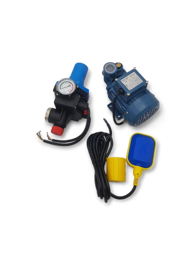 1/4 HP water pump with automatic regulator and 3-meter electric float – automatic operation and complete pump protection - Image 2