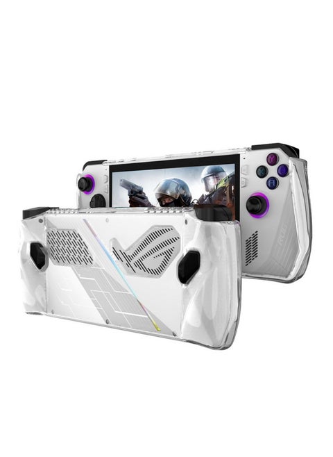 Clear Protective Case for R OG Ally Portable Console TPU Soft Cover Protector Case for RO GAlly Gamings Handheld Accessories
