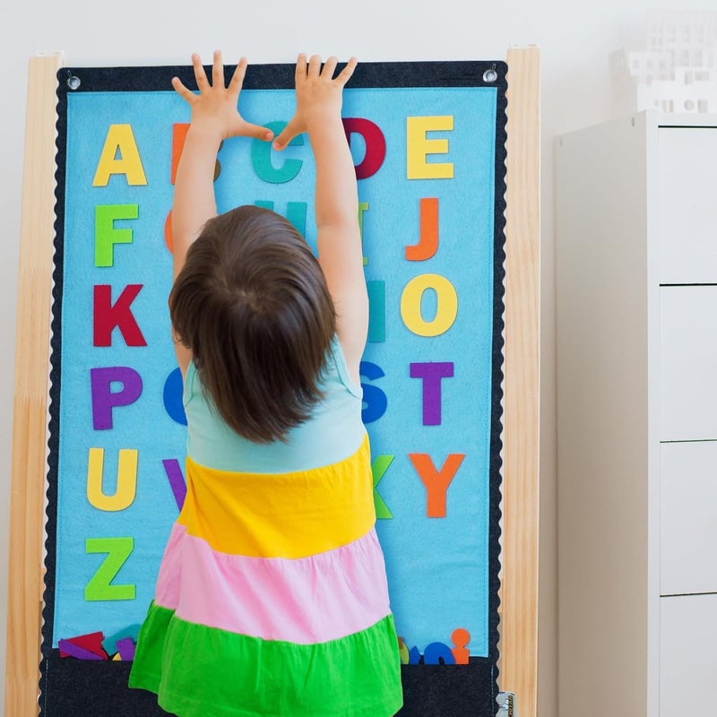 Chefan Felt Letters Alphabet For Kids  Precut Story Pieces  104 Abc Upper & Lowercase Letters For Preschool & Homeschool Learning - Image 5
