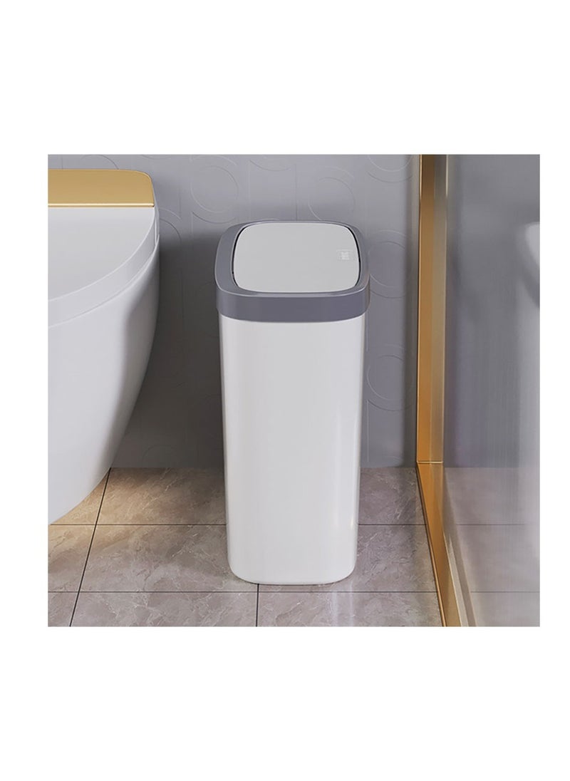 East Lady Small Size One-Button Press Bathroom Dust Bin  - Image 4