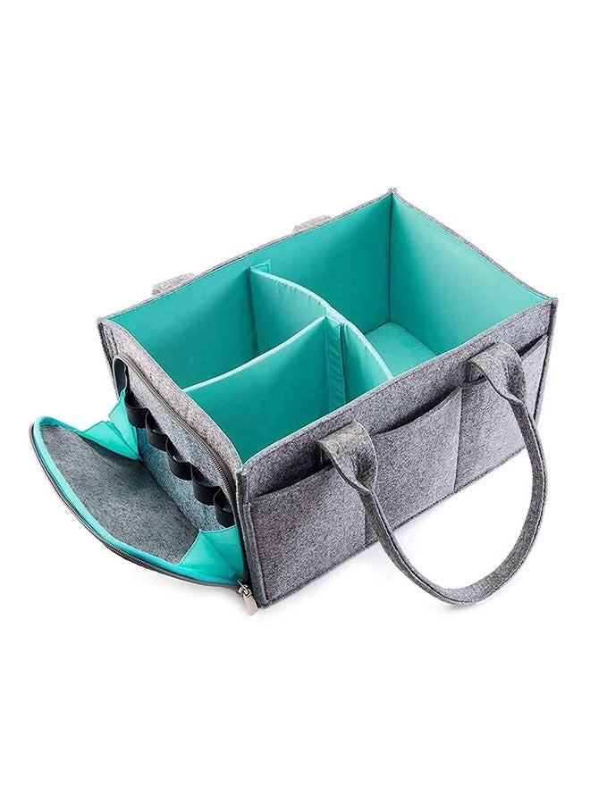 Baby Diaper Organizer Basket Nursery Diapers Table Durable Nappy Changing Bag - Image 3