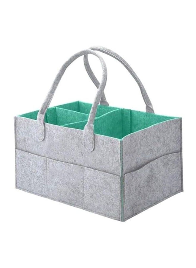Baby Diaper Organizer Basket Nursery Diapers Table Durable Nappy Changing Bag - Image 1
