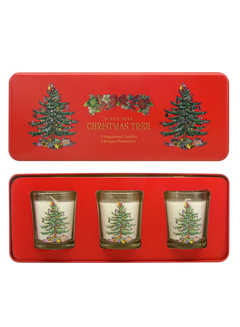 واكس ليريكال Votive Gift Set Christmas Tree