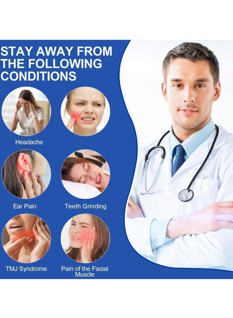 اترجسز 1 قطعة مكافحة الشخير شقق ، سدادة الشخير الفعالة للرجال والنساء ، شقق الفم عالية الجودة ضد الشخير ، بديل لموسعات الأنف وبقع الأنف ، مع مربع التخزين - Image 2