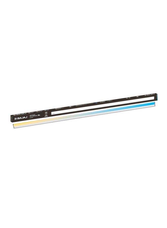 Bajaj Bajaj AWE Smart Tw & Dimmable LED Batten 20W Voice Control | Wifi Enabled | Energy Efficient | Instant On | Dimmable | Long Lasting | Tunable | Colour Changing | LED Batten For Home | 1 Yr Warranty - Image 1