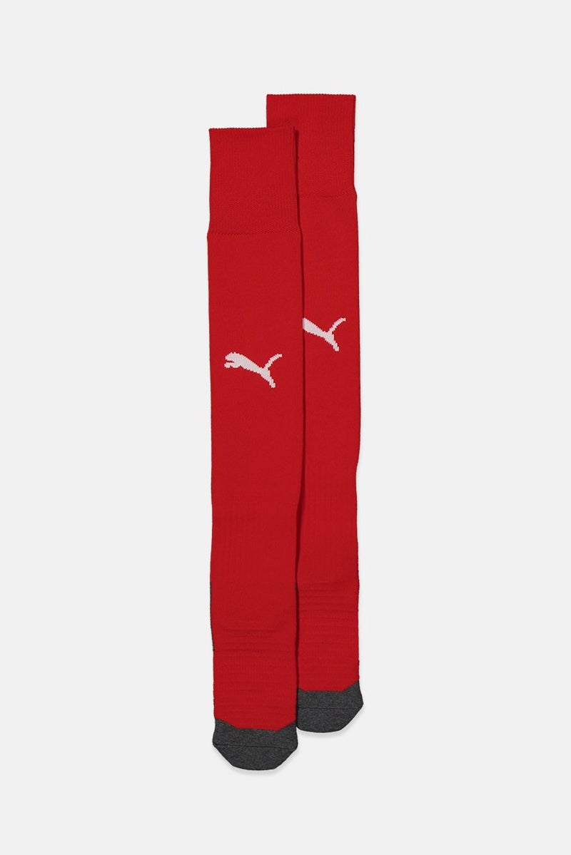 PUMA Men 1,Pair Kneehigh Football Socks, Red - Image 1