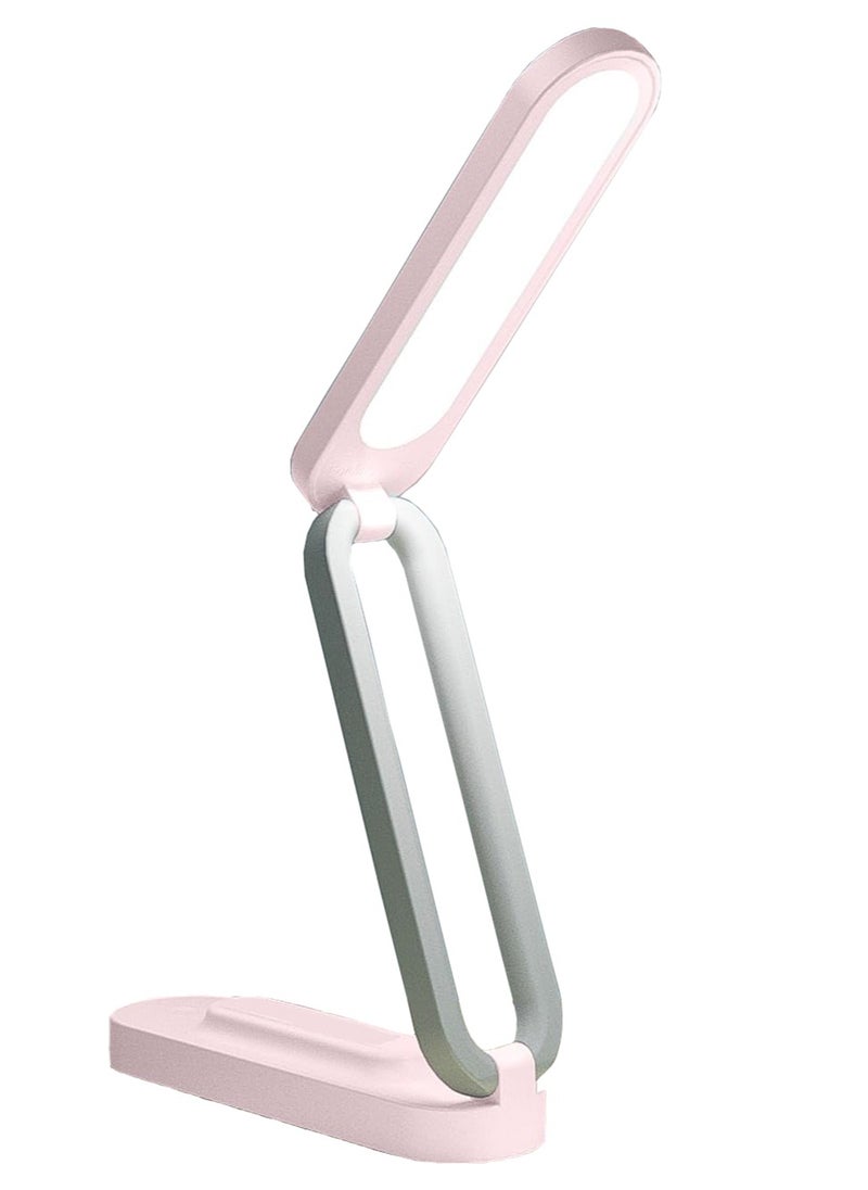 Generic LED Desk Lamp for Office Home  Battery Operated Lamp Rechargeable Lamp Foldable & Portable Light, LED Desk Light Strip, 3 Brightness Dimmable Small Desk Lamp Wireless Reading Lamp  - Image 1