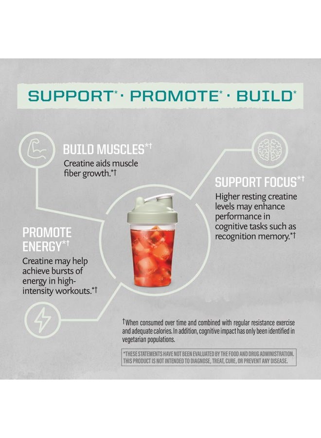 Sunwarrior Creatine Monohydrate Powder Micronized PreWorkout Recovery Supplement | Support Muscle Building Strength Training Cognition | Vegan & Keto Friendly Bulk Size (120 Servings) Unflavored - Image 4