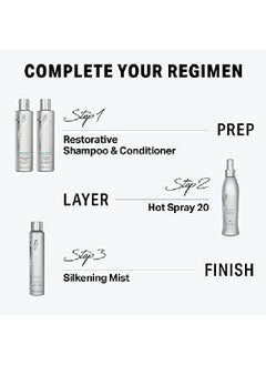 Kenra Professional Kenra Platinum Restorative Shampoo ; Ultra Fortifying ; All Hair Types ; 8.5 Fl. Oz.  - Image 5