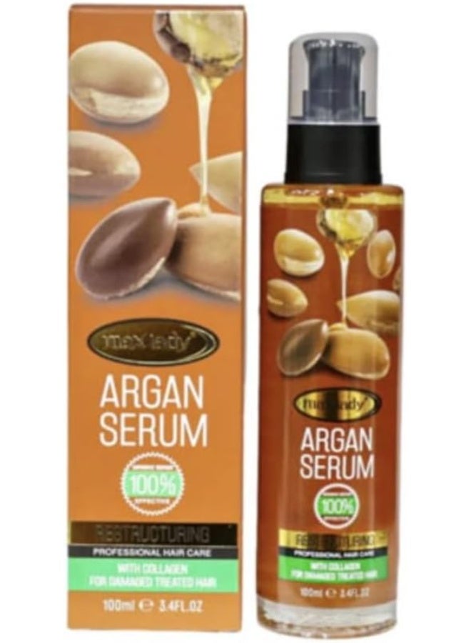 Max Lady Argan Serum With Collagen 100 ml - Image 1