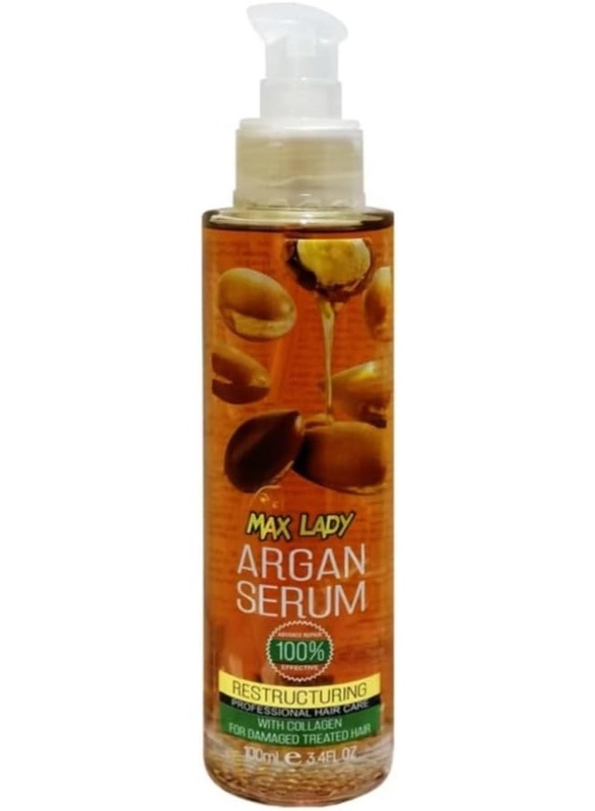 Max Lady Argan Serum With Collagen 100 ml - Image 2