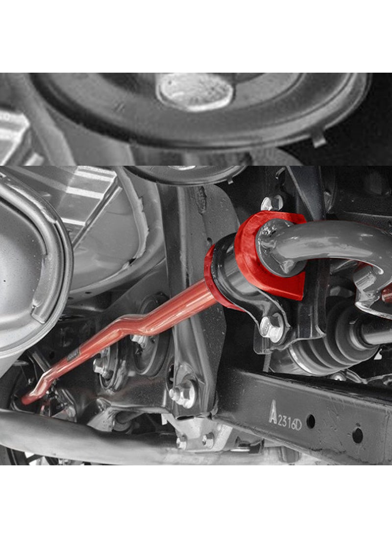 suspension dudes PAIR Front Sway Bar CODE RED EXTREME Bushing Kit FITS Escalade, Silverado, Avalanche, Suburban, Tahoe, Sierra, Yukon, 2007-2020 K200222 - Designed And Manufactured In USA, 36 MM Stabilizer Bar  - Image 3