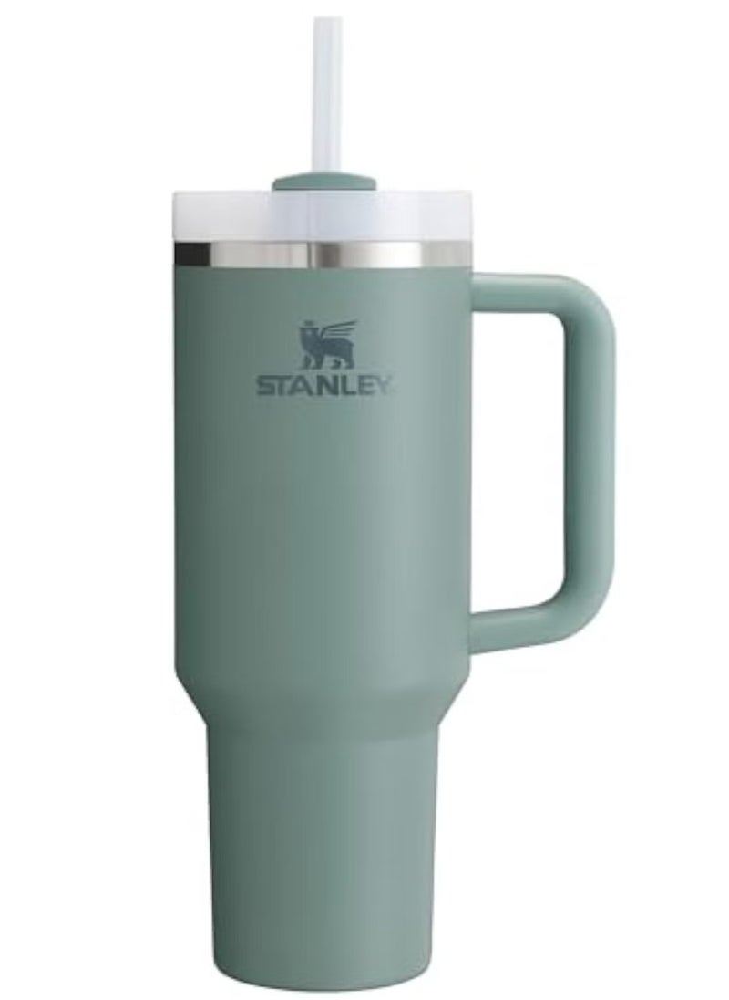 Stanley Quencher H2.0 FlowState Stainless Steel Vacuum Insulated Tumbler with Lid and Straw for Water, Iced Tea or Coffee, Smoothie and More, 40 oz  - Image 1