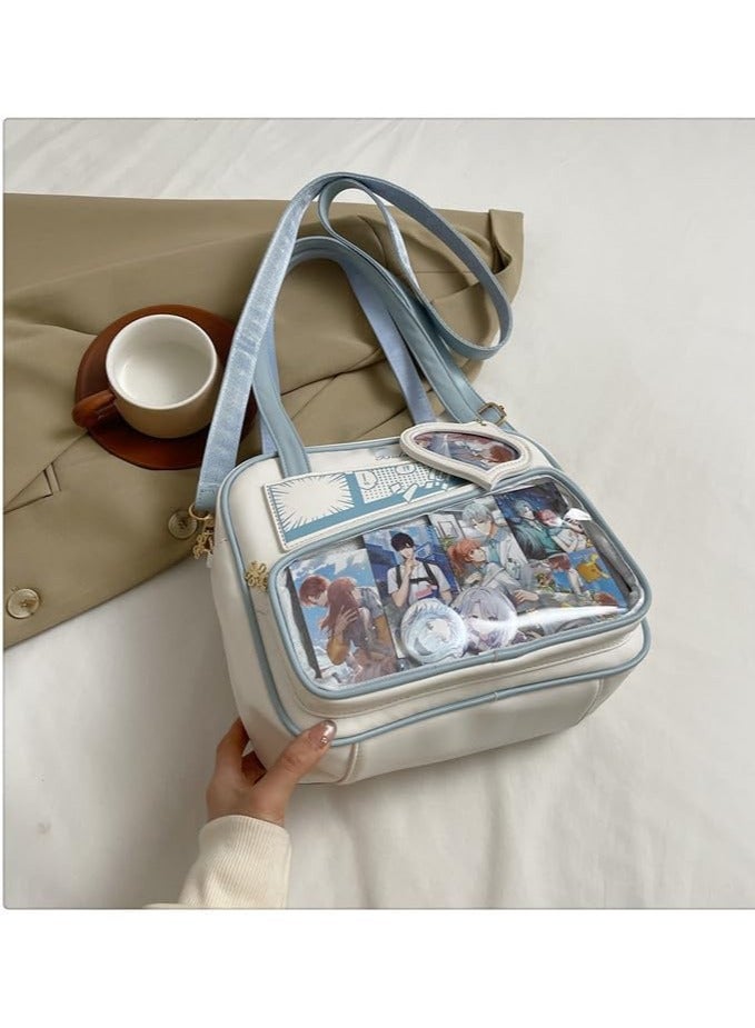 general Y2K Fashion Crossbody Itabag, Handbag, Kawaii Trash Rock Satchel Emo JK Itabag Ita Satchel, Ita Satchel, Accessories Not Included - Image 4