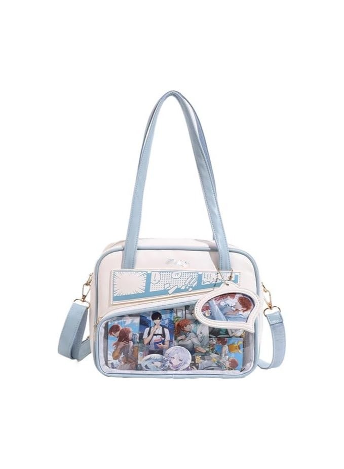 general Y2K Fashion Crossbody Itabag, Handbag, Kawaii Trash Rock Satchel Emo JK Itabag Ita Satchel, Ita Satchel, Accessories Not Included - Image 1