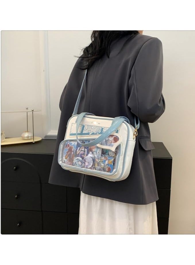 general Y2K Fashion Crossbody Itabag, Handbag, Kawaii Trash Rock Satchel Emo JK Itabag Ita Satchel, Ita Satchel, Accessories Not Included - Image 3