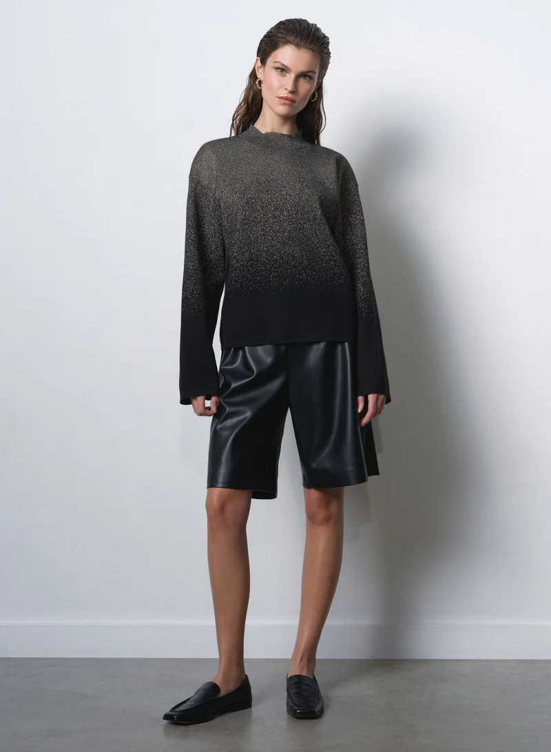 French Connection Kady Glitter Ombre Jumper