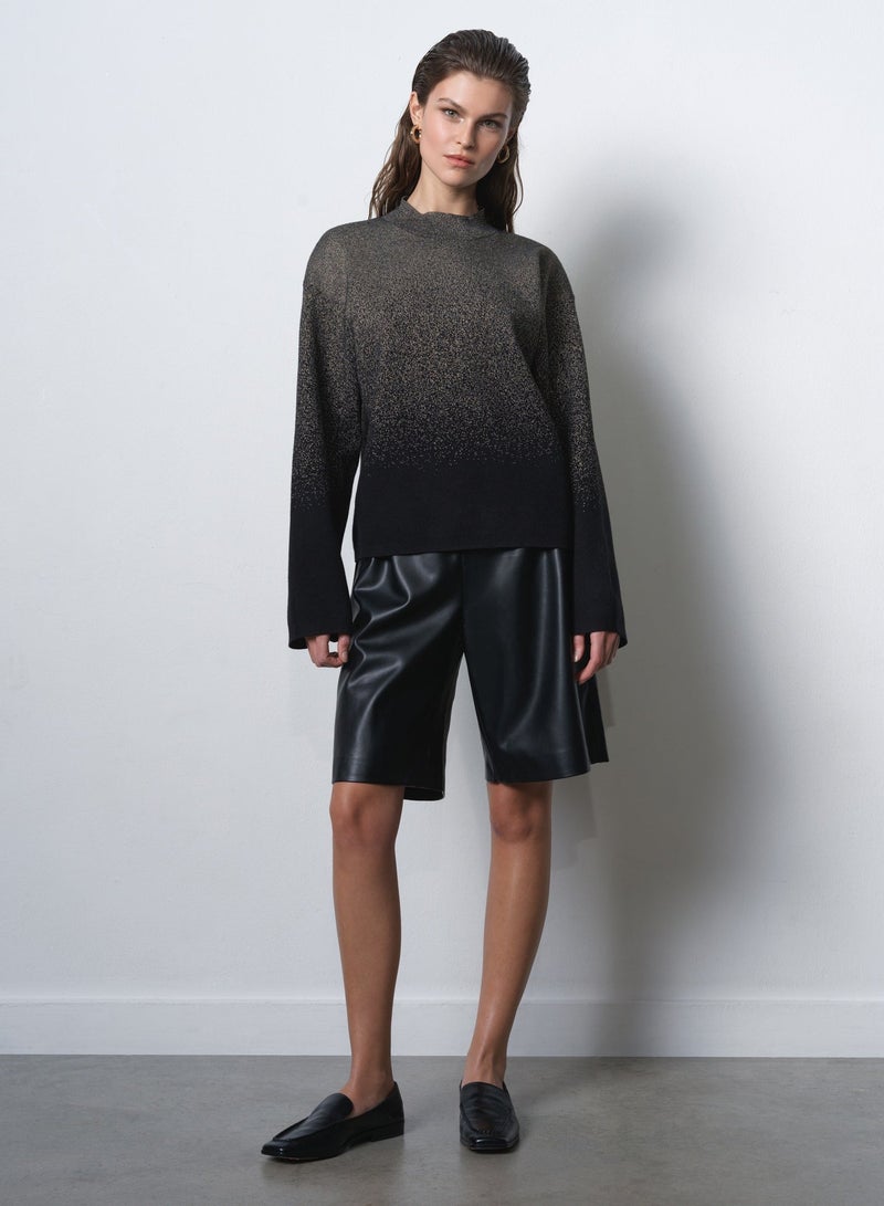 French Connection Kady Glitter Ombre Jumper - Image 2