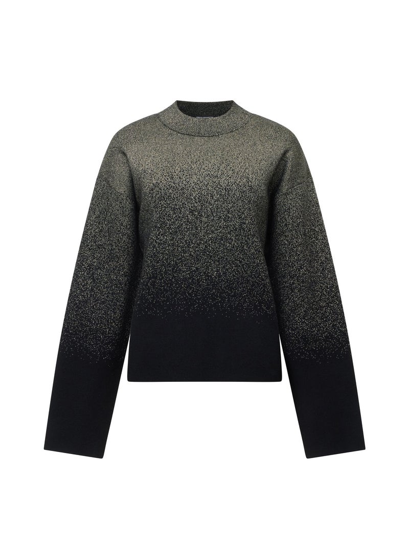 French Connection Kady Glitter Ombre Jumper - Image 5