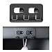 Augeny Rear Trunk Hook for Model Y 5 Seater Upgrade Trunk Hook Holding Clips Rear Trunk Grocery Bag Holder Hooks for Hanger Interior Accessories Compatible with Model Y 20212023 - Image 2