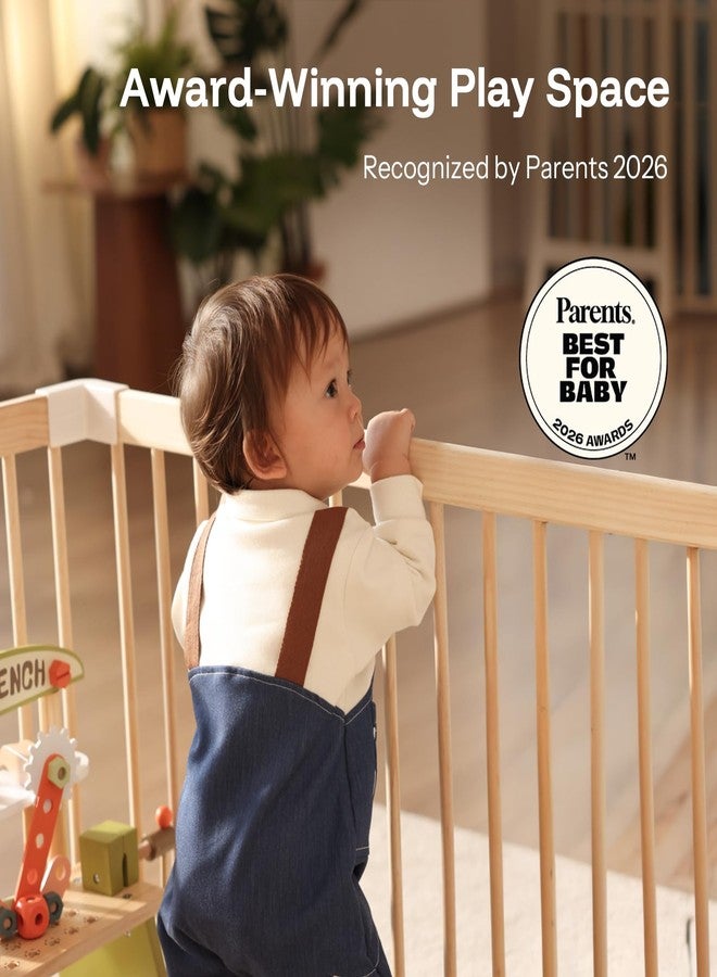 HARPPA Grovi Playpen, GREENGUARD Gold Certified – 57 x 57 inch - Image 3
