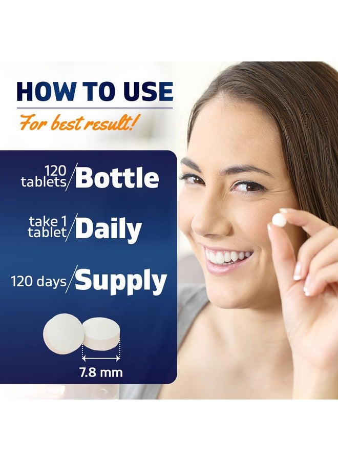 Vitamatic Acidophilus Probiotic - 10 Billion CFU - 5X Potency - Daily Probiotic Supplement, Supports Digestive Health - 120 Tablets - Image 3