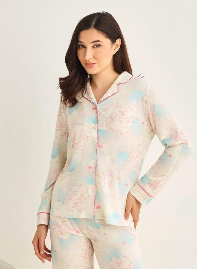 سبلاش فيڤ Pyjama Set Button Down Shirt and Pants