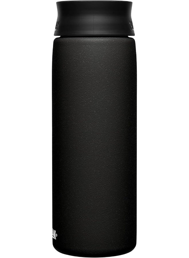 كاميلباك زجاجة CamelBak Hot Cap SST معزولة 20 أونصة – أسود، مقاومة للتسرب ومتينة - Image 4
