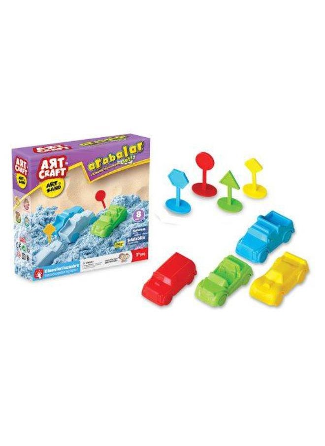 dede 500 Gr Cars Sand Dough Set 