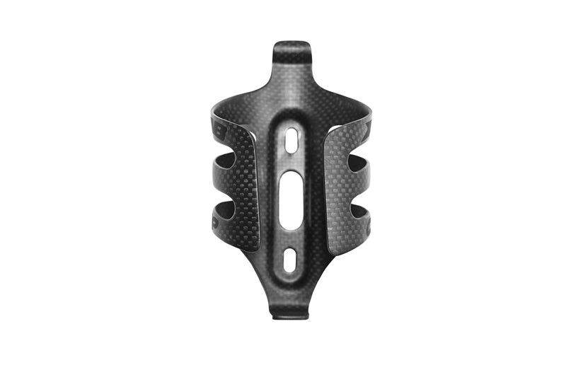 XLAB Chimp Carbon Water Bottle Cage for Triathlon and Road Bikes 8 pounds of Grip Force - Matte Black - Image 2