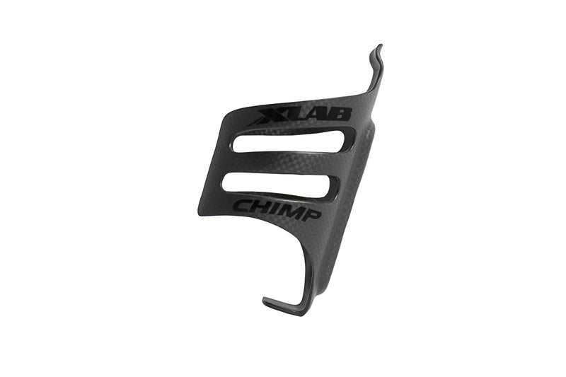 XLAB Chimp Carbon Water Bottle Cage for Triathlon and Road Bikes 8 pounds of Grip Force - Matte Black - Image 5