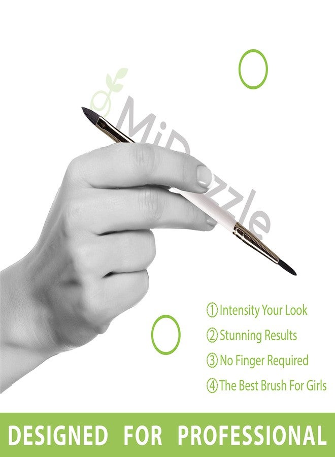 Omidazzle فرشاة أوميدازل الاحترافية 2 في 1 لملء الشفاه وتحديدها (Mimb1315) - Image 3