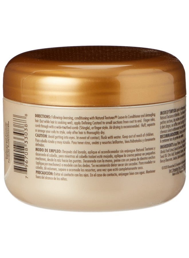 Keracare Natural Textures Defining Custard With Ayurvedic Botanicals Moisturized Well Defined Curls And Coils Lasting Coils For Days - Image 2