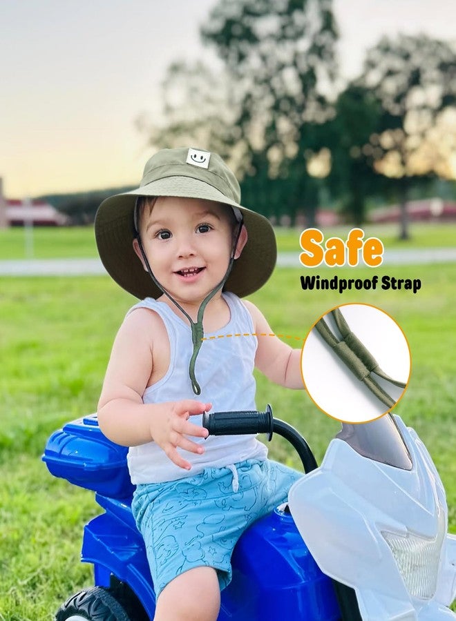 FURTALK Toddler Baby Sun Hat for Boy Girl Kids Bucket Beach UPF 50+ Summer Hat - Image 3