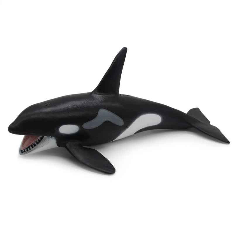 Wei Long Killer Whale Toy Model Figure Miniature Figure Sea Animal Birthday Gift Plastic 39 x 295 x 295 inches - Image 2