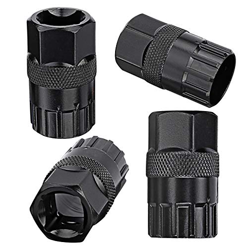 Oumers Bike Chain Tools Kit, Upgrade Rotor Lockring Removal Wrench & Chain Whip with Cassette/Bicycle Flywheel Remover Sprocket Remover Tool Pack - Image 5