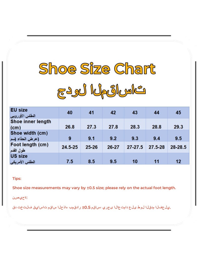 Men's Trendy High Top Classic Steel Toe Boots, Comfy Non Slip Lace Up Durable Work Shoes For Men's Outdoor Activities (40 EUR) - Image 2