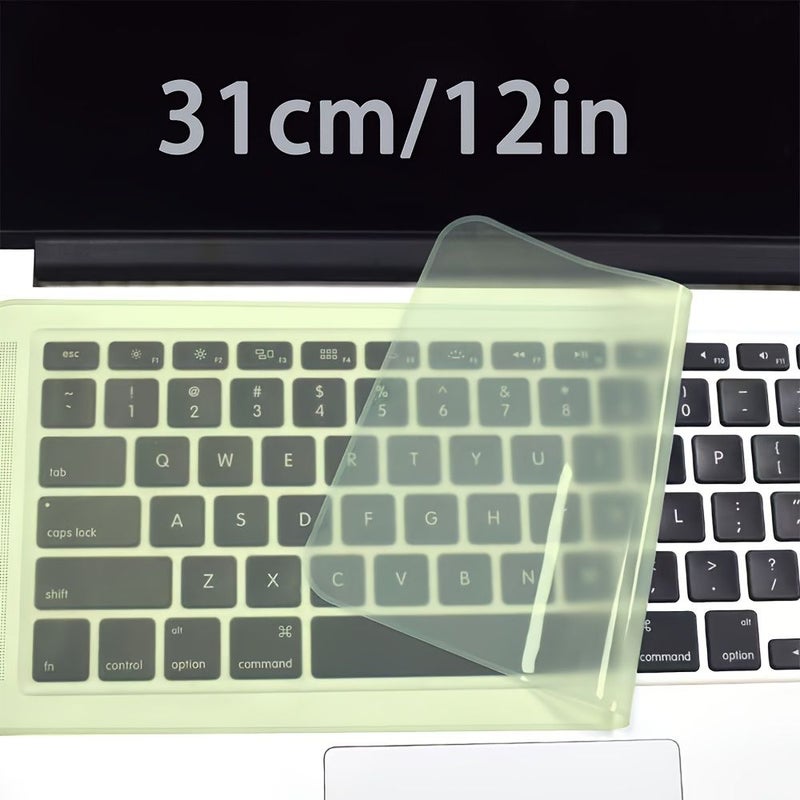 Yellow Silicone Computer Keyboard Cover - Image 5
