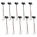 Ledvillage 10X Truck Trailer Molded 3 Prong Pin Pigtail Harness Plug 3Wire Right Angle for Stop Turn Tail Brake Backup Light - Image 2