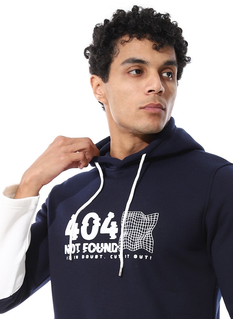 سيزار هود رجالي مقفول مزود بغطاء للرأس وطباعة - Image 3