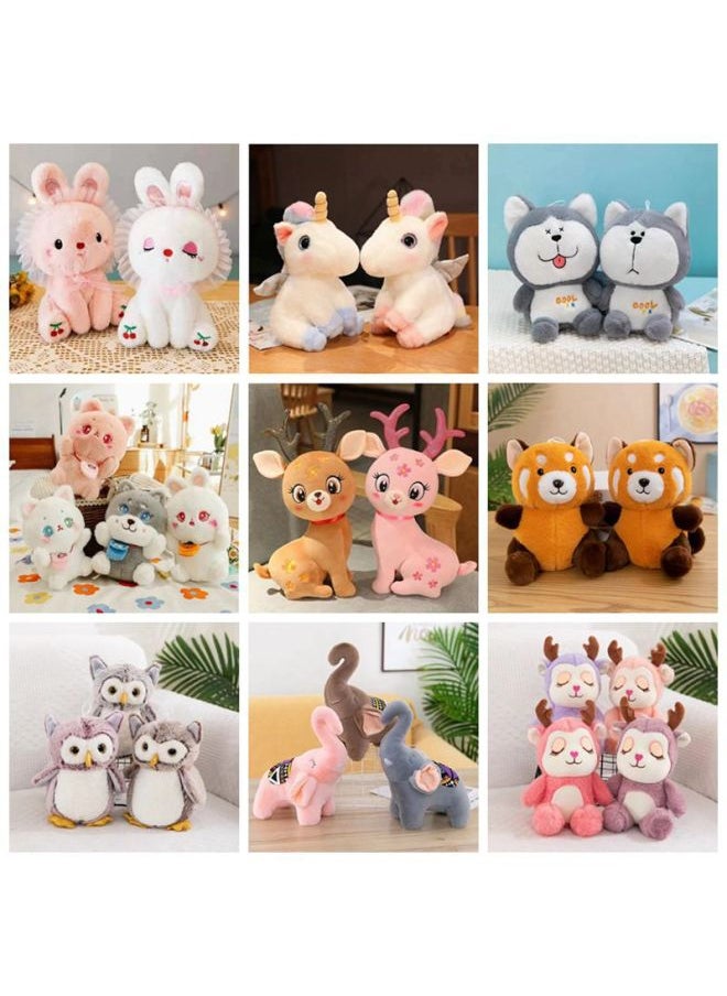 Generic - 25cm 8 Inch 9 Inch Doll Grabbing Machine Doll Plush Toy Wedding Company Event Push Gift-Color:Capibala With Hat-Height:25cm About/random Color/single Price Grids - Image 1