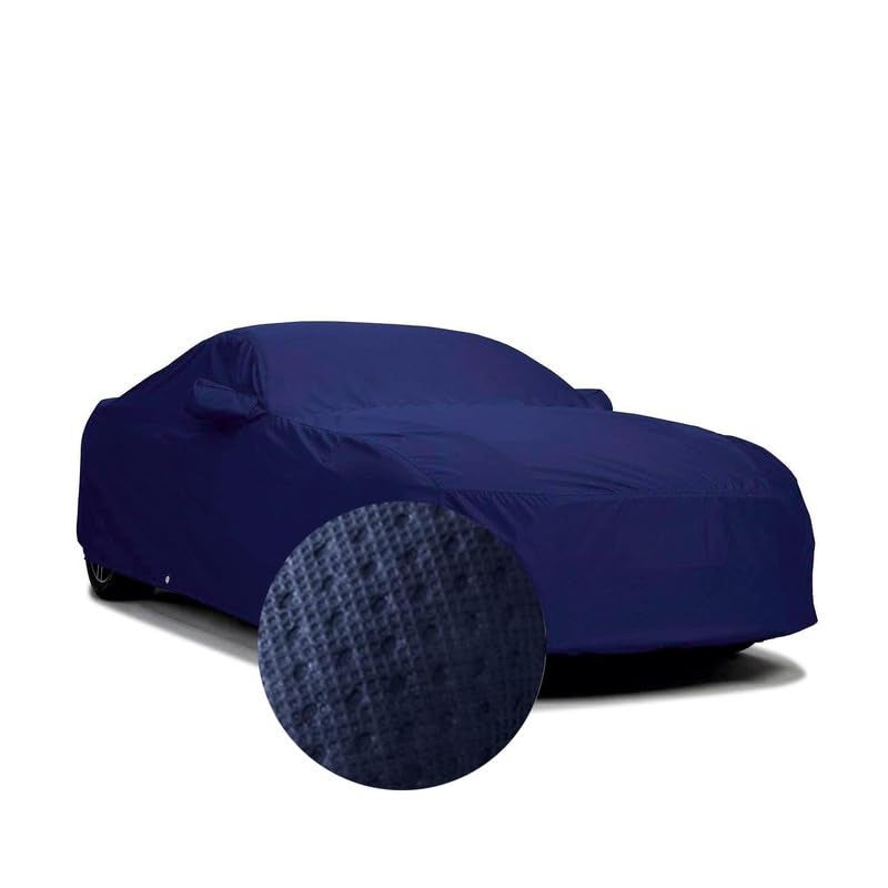 PROTEGO All Weather Protection N-Series Car Cover for Hyundai Old i20 | Anti Dust, 100% Waterproof, Heat Resistant, UV Proof - Triple Stitched Elastic Grip with Mirror & Antenna Pocket | (Blue) - Image 1