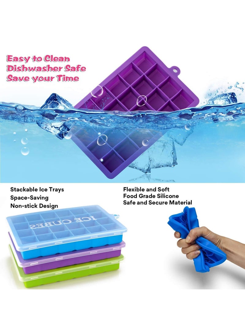 بيوينتي مجموعة من 3 صينية لصقور الثلج - Image 4