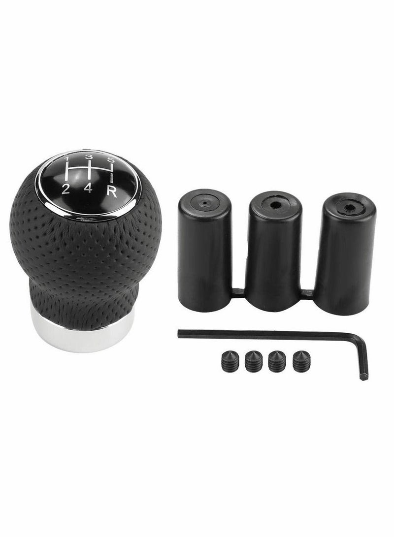 Y&D Gear Shift Knob, Universal 5 Speed Car Modification Stick Knob Head Shifter Handle Lever (Black)  - Image 5