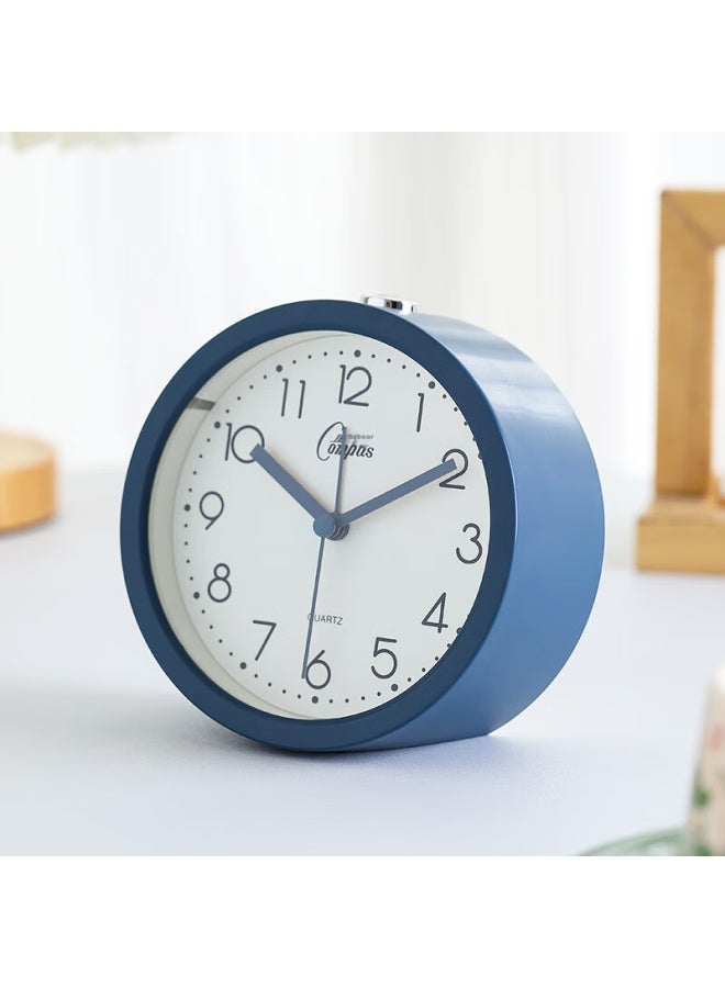 Compas Desktop Alarm Clock For Children And Students, Simple Bedroom Bedside Clock, 2359 Blue - Image 4