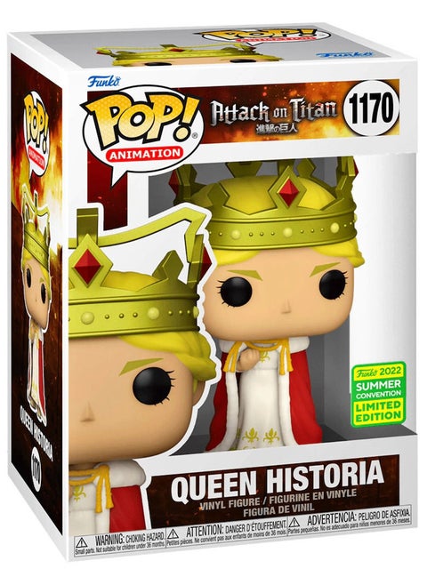 Funko Pop! Queen Historia - Attack On Titans #1170 | 2022 Summer Convention
