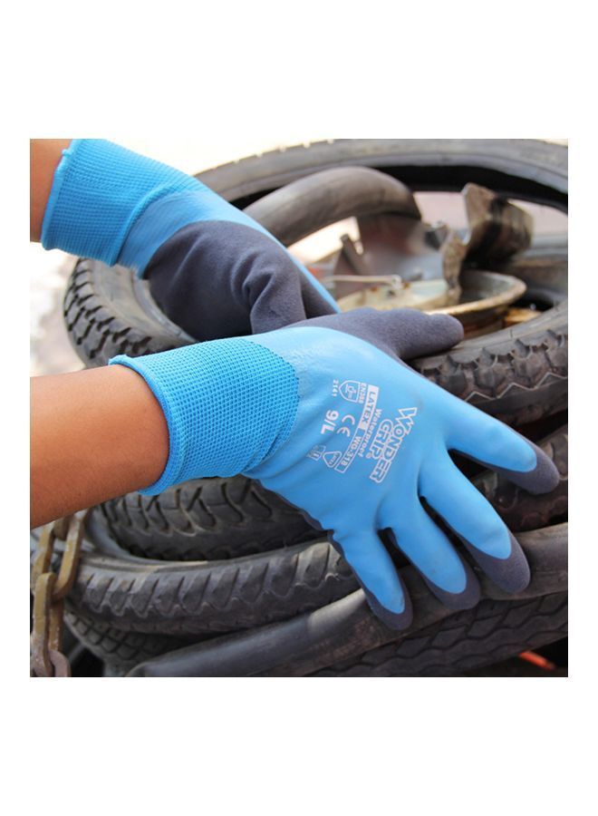 NIBEMINENT Thermo Plus Coldproof Work Gloves Blue 27x15x2centimeter - Image 2