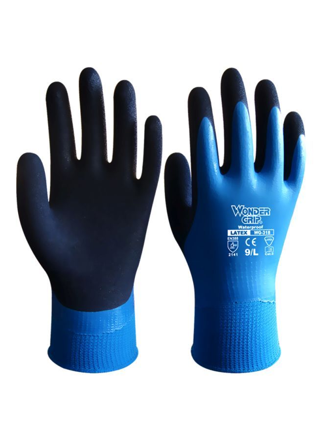 NIBEMINENT Thermo Plus Coldproof Work Gloves Blue 27x15x2centimeter - Image 1