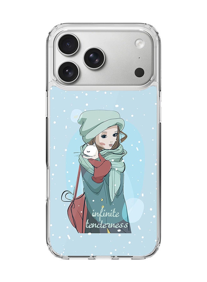 Stylizedd Classic Clear MagSafe Case for iPhone 17 Pro Max , Hybrid Soft Case Flexible Edges Anti Drop TPU PC Gel Thin Transparent Cover [ Designed for iPhone 17 Pro Max ] - Infinite Tenderness